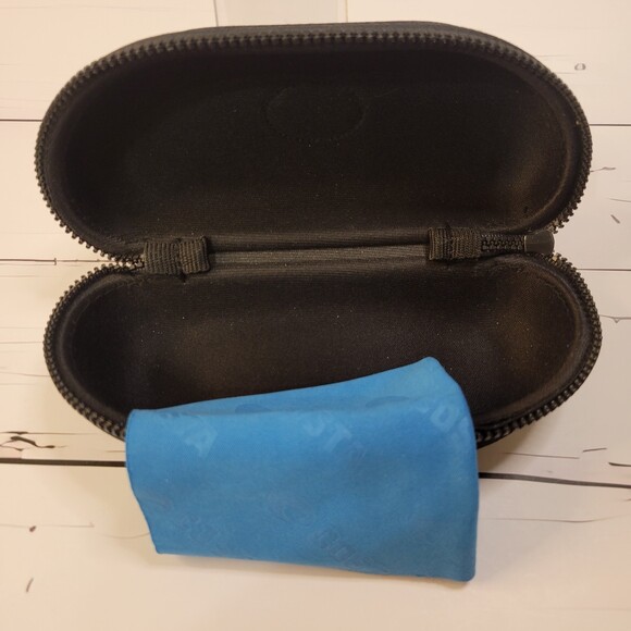 Costa Del Mar unisex sunglasses hard shell zipper case black 1 - Picture 4 of 6